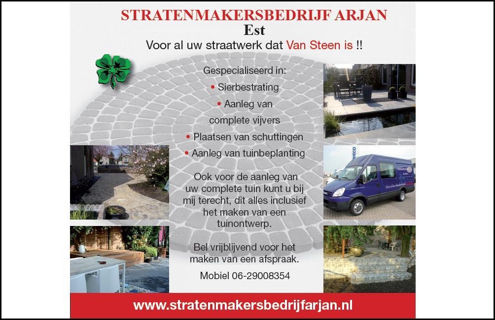 Stratenmakersbedrijf Arjan